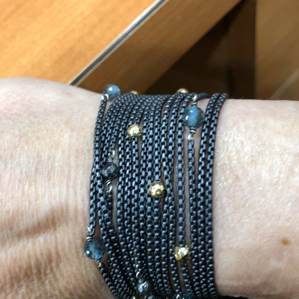 David Yurman multi strand bracelet